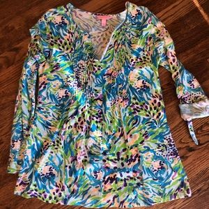 Lilly Pulitzer Sz Small Tunic Top